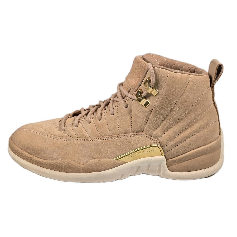Air Jordan’s Retro 12 Vachetta Tan High Top Shoes Women's Size 9.5 Jumpman